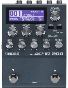 Boss IR-200 Amp Simulator Impulse Response