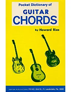 Howard Ries Pocket Dictionary of Guitar Chords Gitaar