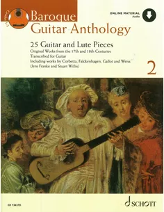 Baroque Guitar Anthology - boek 2