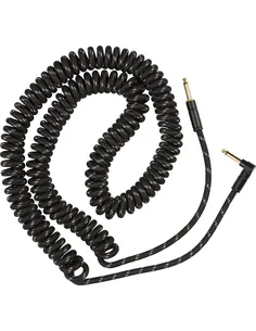 Fender Deluxe Coil Cable 9m Zwart Tweed