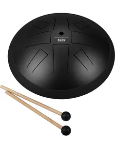 Sela SE 370 Melody Tongue Drum 10“ A Japanese Black met tas en 2 mallets