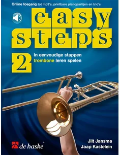 Easy Steps 2 trombone Jaap Kastelein Klaas de Jong