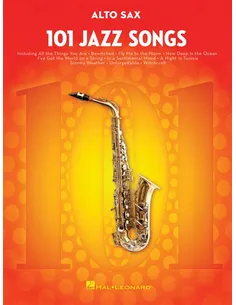 Hal Leonard 101 JAZZ SONGS FOR ALTO SAX