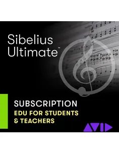 Sibelius- Ultimate 1-Year Subs - Education