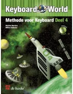 De Haske Keyboard World deel 4 Michiel Merkies incl. CD