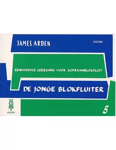 De Jonge Blokfluiter deel 5 James Arden