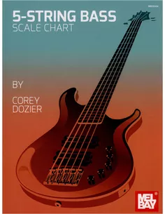 5-String Bass Scale Chart by Corey Dozier