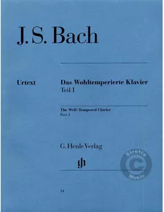 Das Wohltemperierte Klavier 1 Urtext Johann Sebastian Bach
