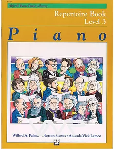 Alfreds Basic Piano L. Repert. 3 W.A. Palmer M. Manus