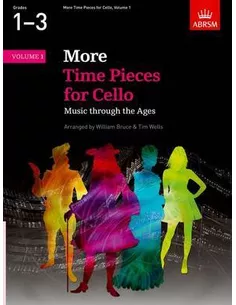 Music Sales More Time Pieces for Cello, Volume 1