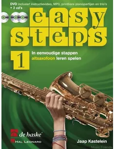 Easy Steps 1 altsaxofoon Jaap Kastelein