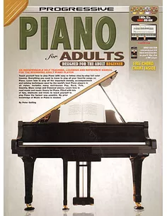 Progressive Piano for Adults + DVDs + CDs P. Gelling