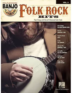 Play Along Folk Rock Hits Banjo + CD