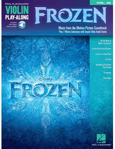 Music Sales Frozen Violin Play Along Vol.48