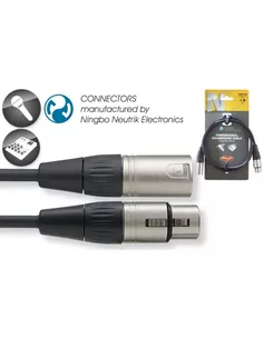 Stagg Professionele microfoonkabel - XLR-male/XLR-female - Ningbo-Neutrik konnektors, diverse lengtes