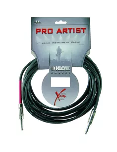 KLOTZ Prime Standard PRO ARTIST, 2x rechte plug, diverse lengtes