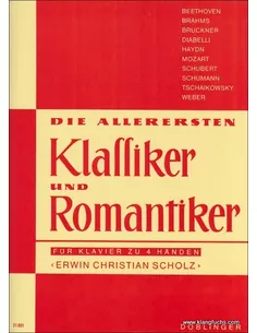 Klassiker & Romantiker E.C. Scholz voor 4 Handen