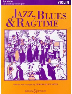 Jazz Blues & Ragtime voor viool en easy gitaar van EH Jones