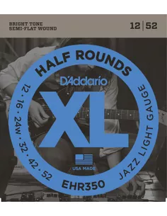 D'Addario EHR350 Half Round 12-52