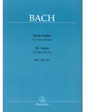 Bärenreiter 6 Suites BWV 1007-1012 J.S.Bach