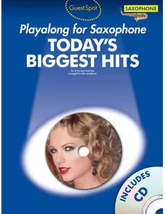 Playalong for Saxophone Today's Biggest Hits + CD